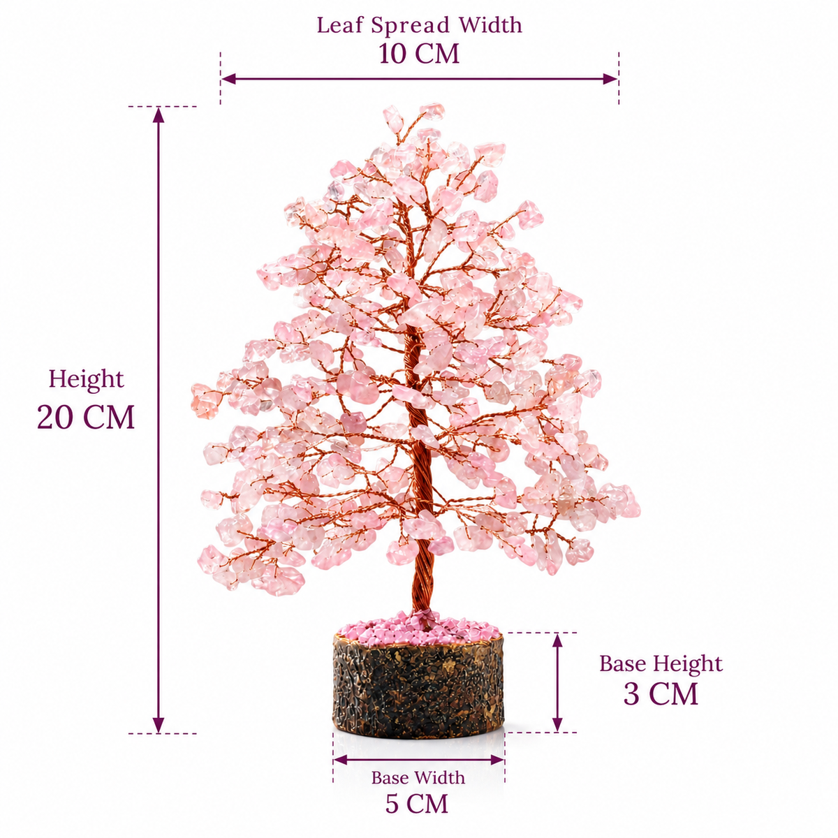 Rose Quartz Gem Plant – Elora Gems